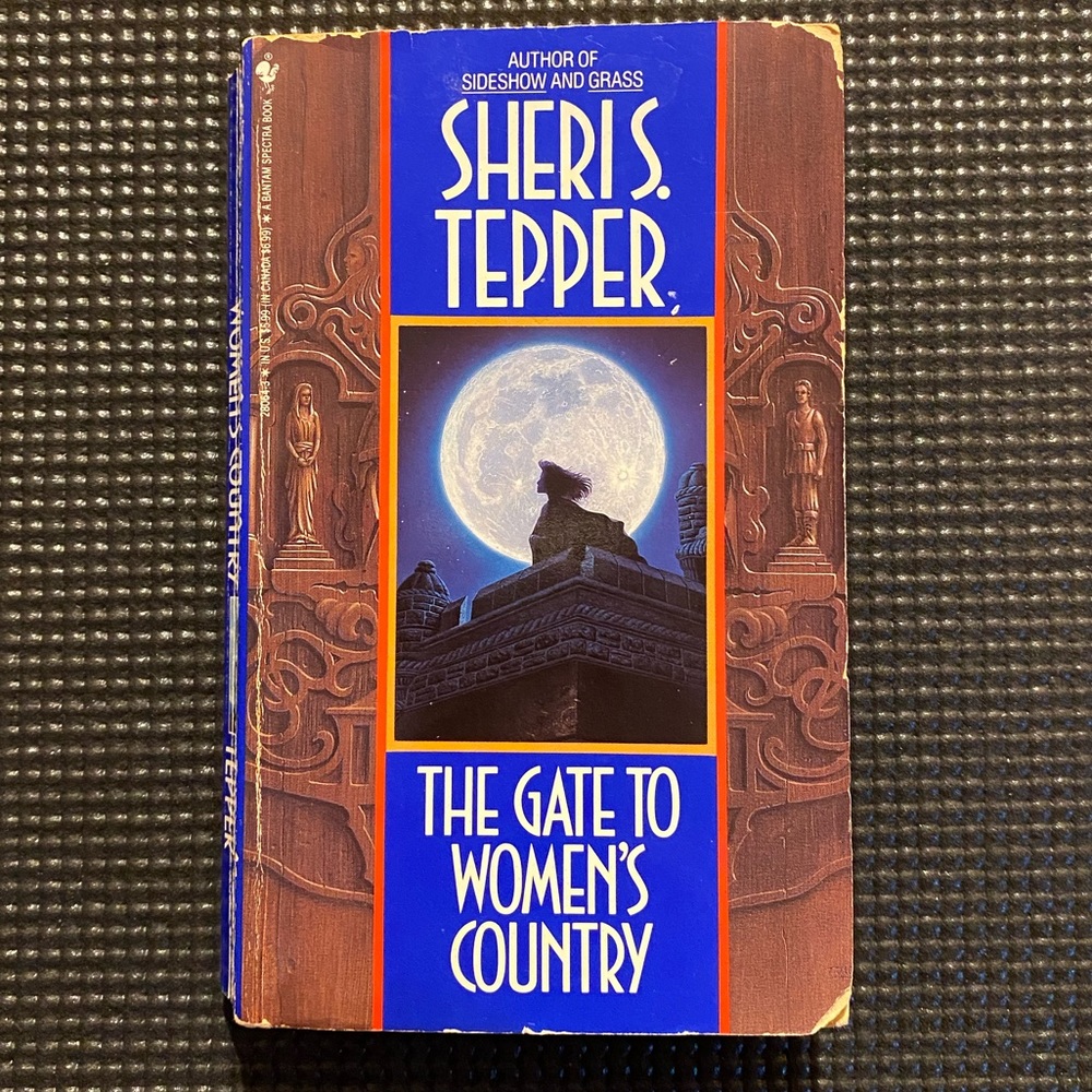 books $5/5lbs Sheri S Tepper "The Gate to Women’s Country" paperback book
